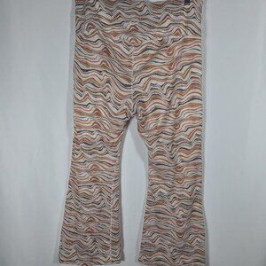 Nike Yoga Luxe flared legging pants women’s 1X Multicolor tight fit